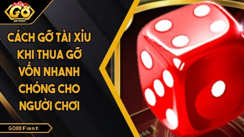 Cách Gỡ Tài Xỉu Khi Thua Gỡ Vốn Nhanh Chóng Cho Người Chơi