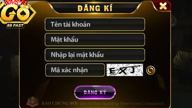Cách mở tài khoản thành viên GO88 theo hướng dẫn chung